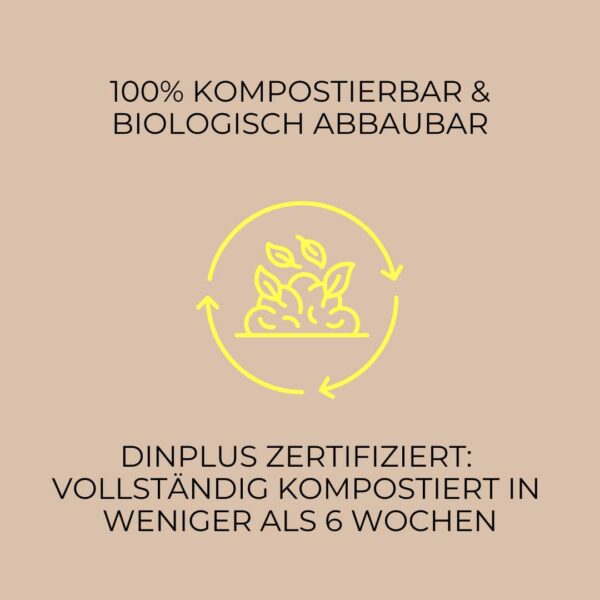 BIOvative Bio-Müllbeutel: 100% kompostierbar und biologisch abbaubar